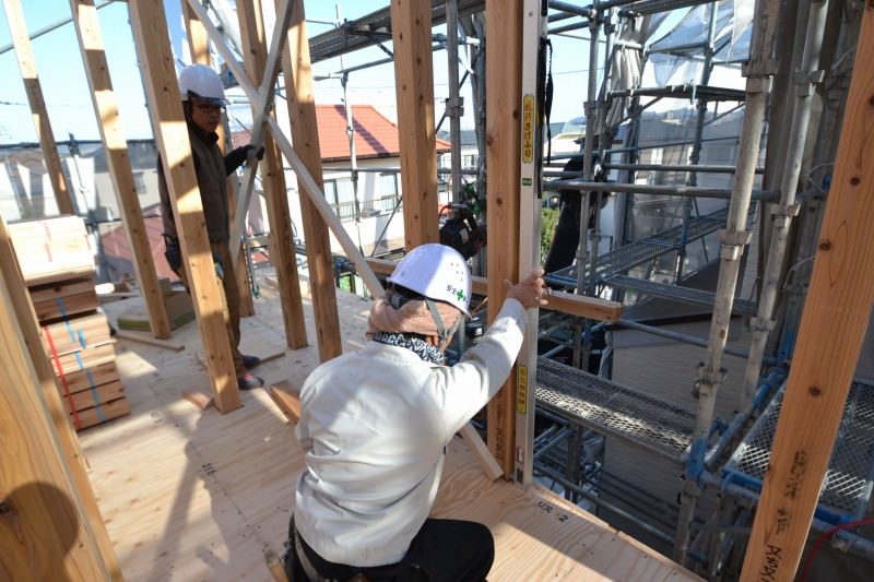 「福岡市城南区南片江02」注文住宅現場リポート⑥【上棟式】
