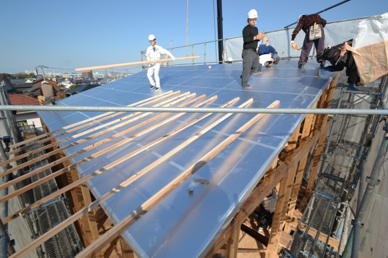 「福岡市城南区南片江02」注文住宅現場リポート⑥【上棟式】