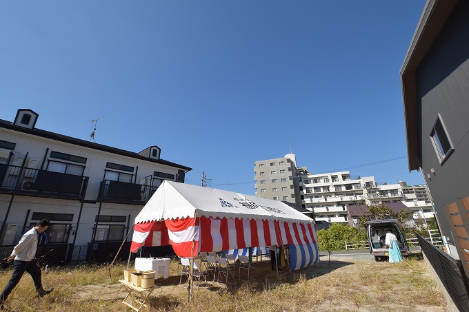 「福津市04」注文住宅現場リポート①【地鎮祭】