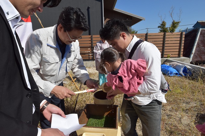 「福津市04」注文住宅現場リポート①【地鎮祭】