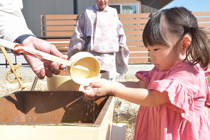 福岡県福津市04　注文住宅建築現場リポート①　～地鎮祭～