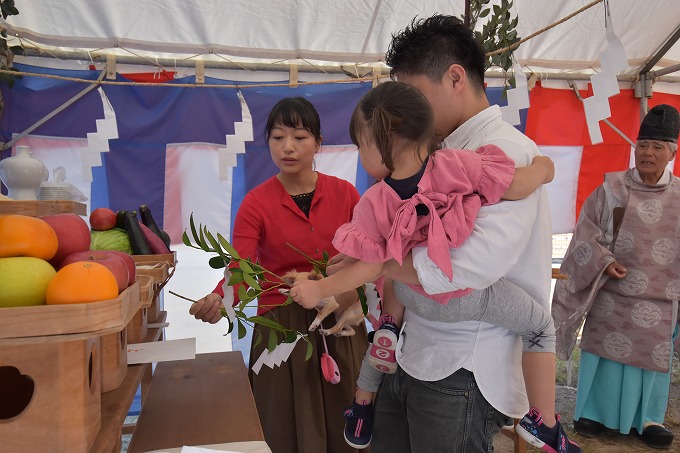 福岡県福津市04　注文住宅建築現場リポート①　～地鎮祭～