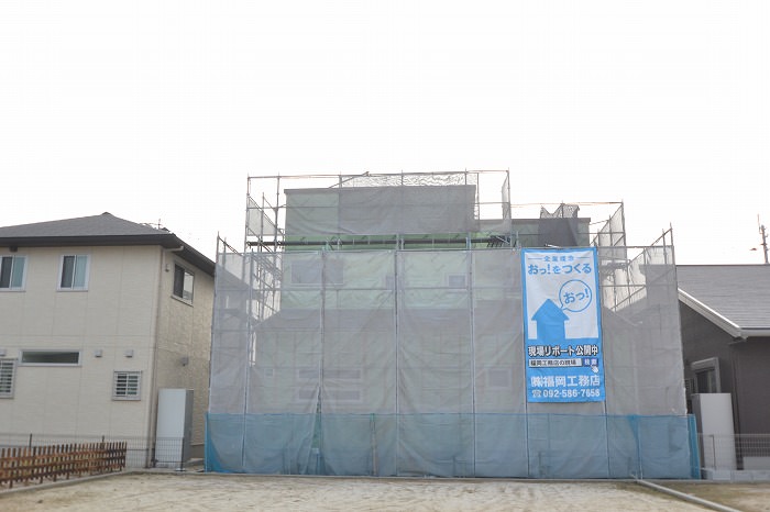 福岡県三井郡大刀洗町01　注文住宅建築現場リポート⑦