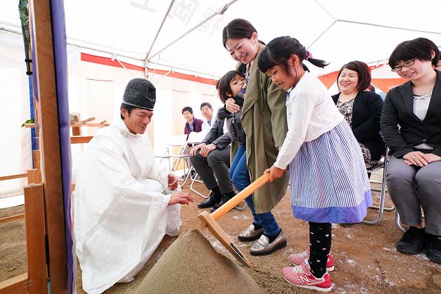 福岡県筑紫野市05　注文住宅建築現場リポート①　～地鎮祭～