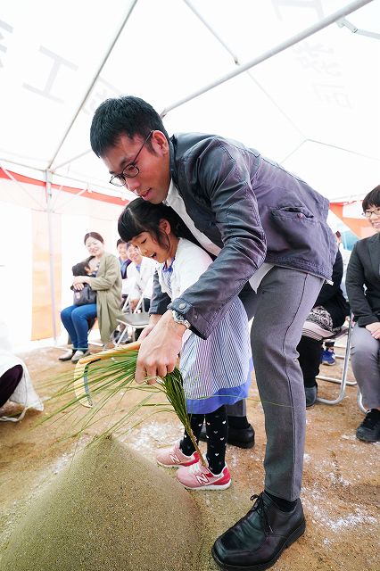 福岡県筑紫野市05　注文住宅建築現場リポート①　～地鎮祭～