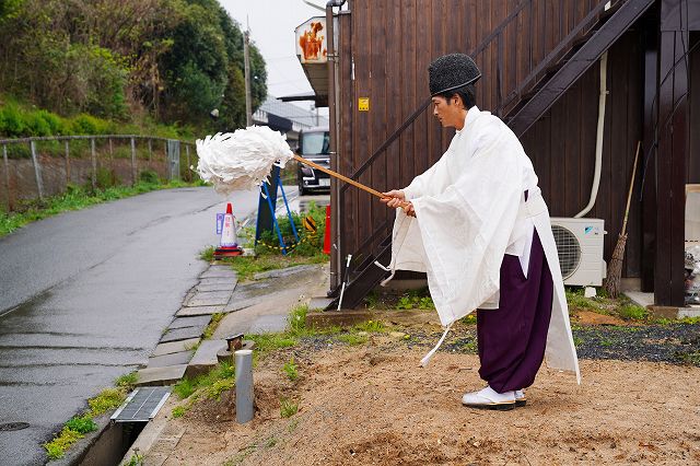 「筑紫野市05」注文住宅現場リポート①【地鎮祭】