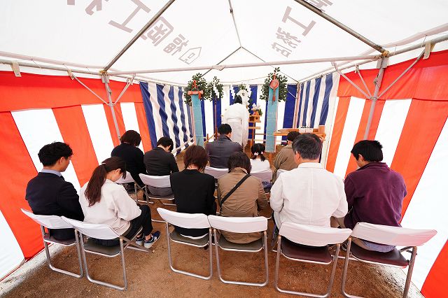 「筑紫野市05」注文住宅現場リポート①【地鎮祭】