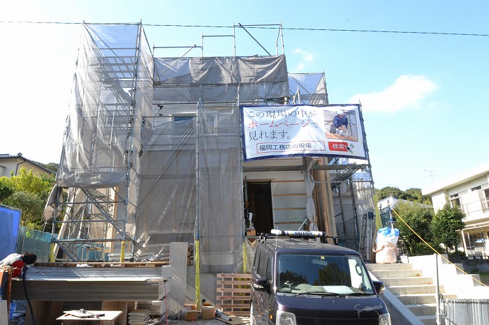 「福岡市南区柏原03」注文住宅現場リポート⑦