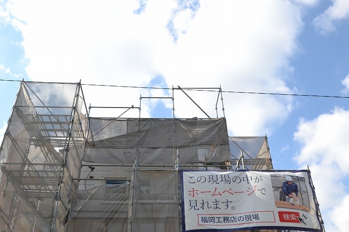 福岡市南区柏原03　注文住宅建築現場リポート⑦