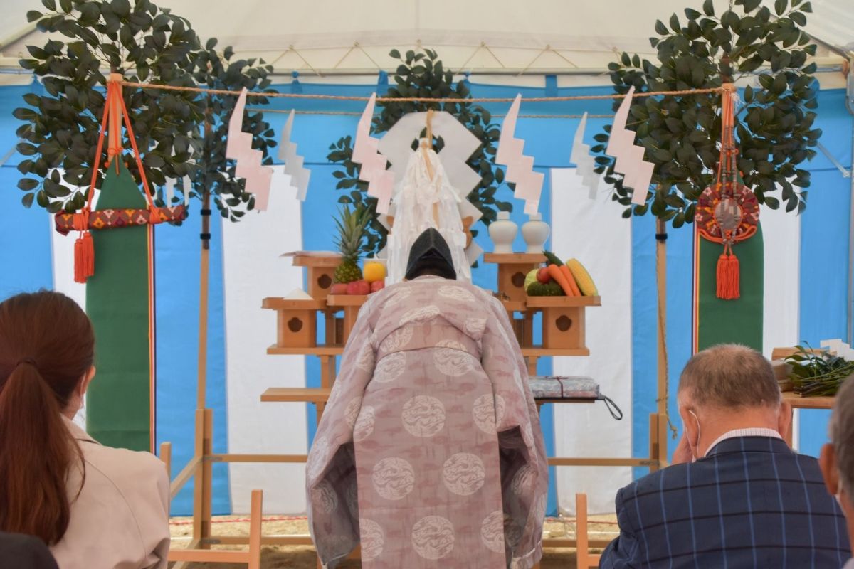 「大野城市04」注文住宅現場リポート①【地鎮祭】