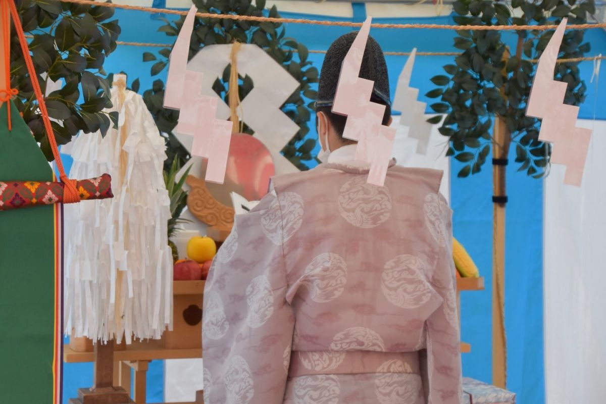 「大野城市04」注文住宅現場リポート①【地鎮祭】