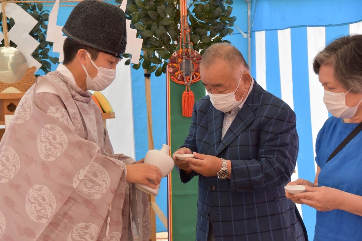 「大野城市04」注文住宅現場リポート①【地鎮祭】