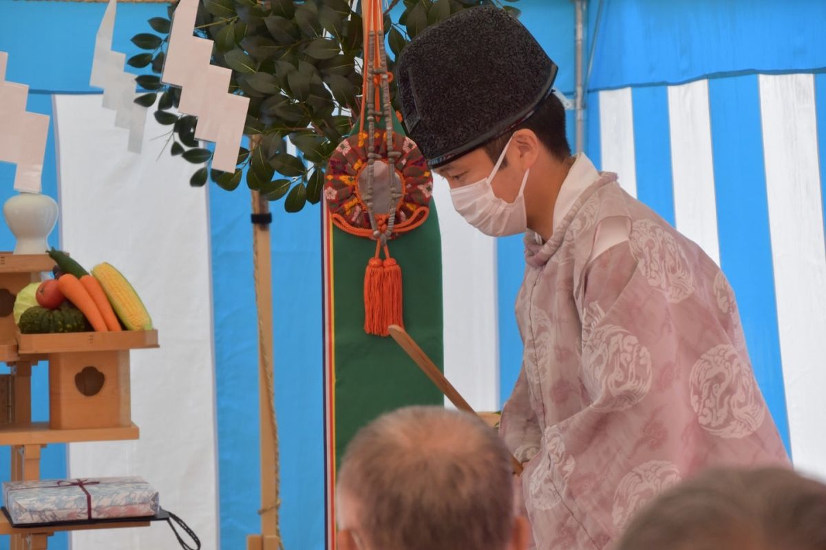 「大野城市04」注文住宅現場リポート①【地鎮祭】