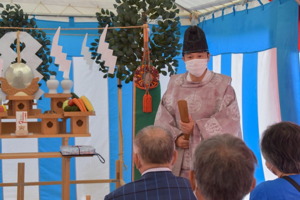 福岡県大野城市04　注文住宅建築現場リポート①　～地鎮祭～