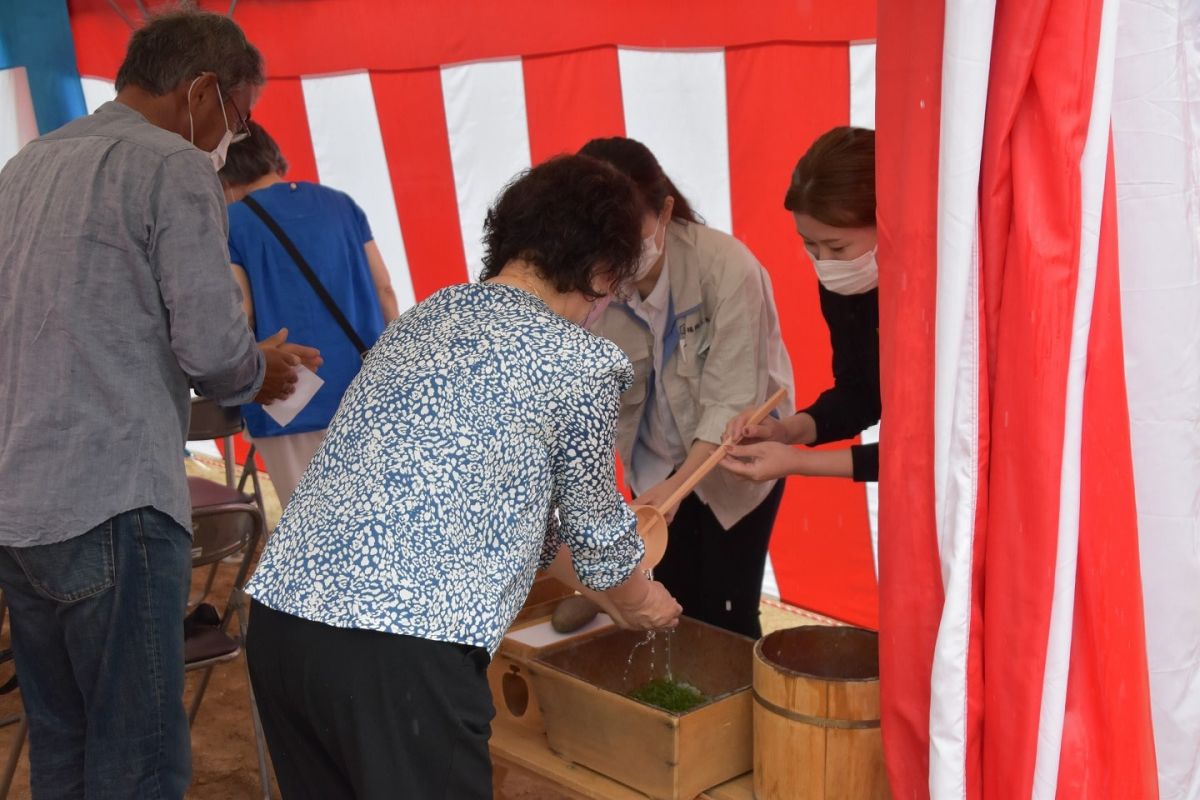 「大野城市04」注文住宅現場リポート①【地鎮祭】