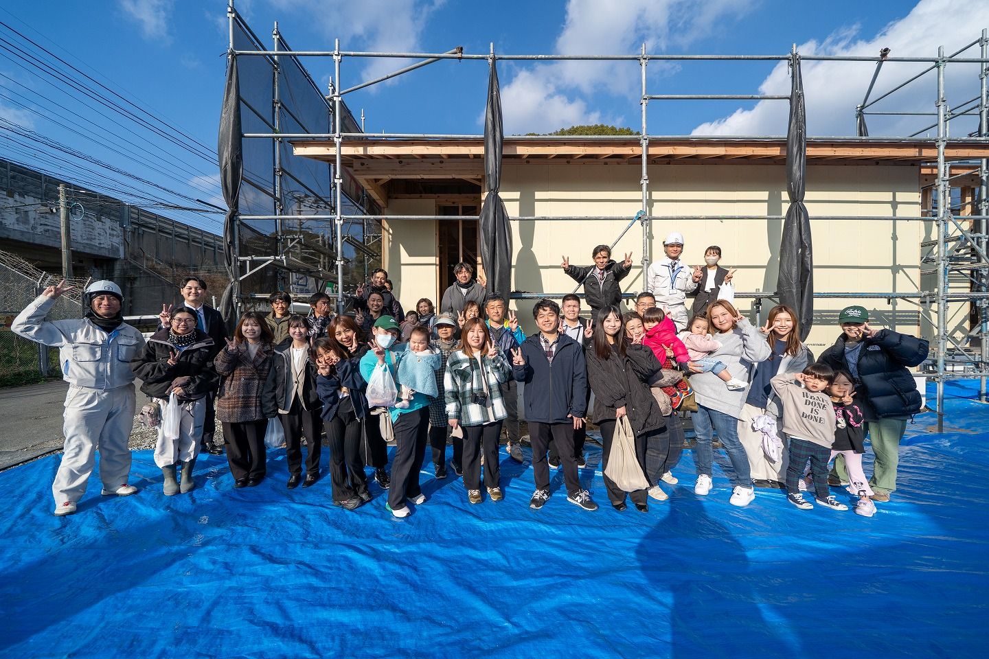 「北九州市八幡西区04」注文住宅現場リポート⑤【餅まき】