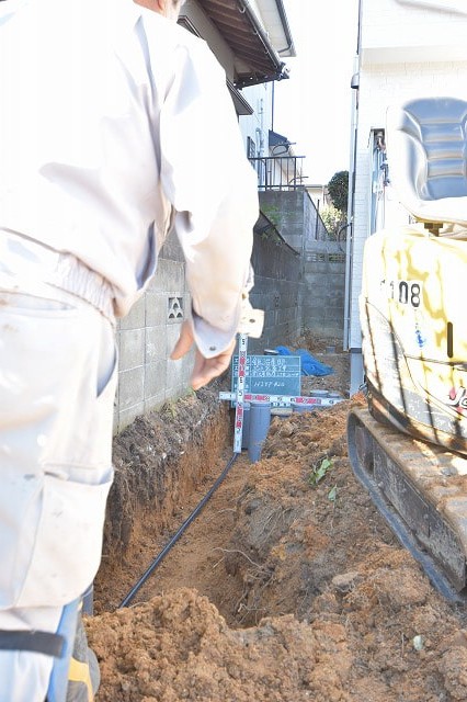 「福岡市南区10」注文住宅現場リポート⑪【基礎工事】【給排水】