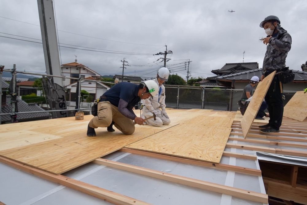 福岡県筑紫野市08　注文住宅建築現場リポート④　～上棟式～