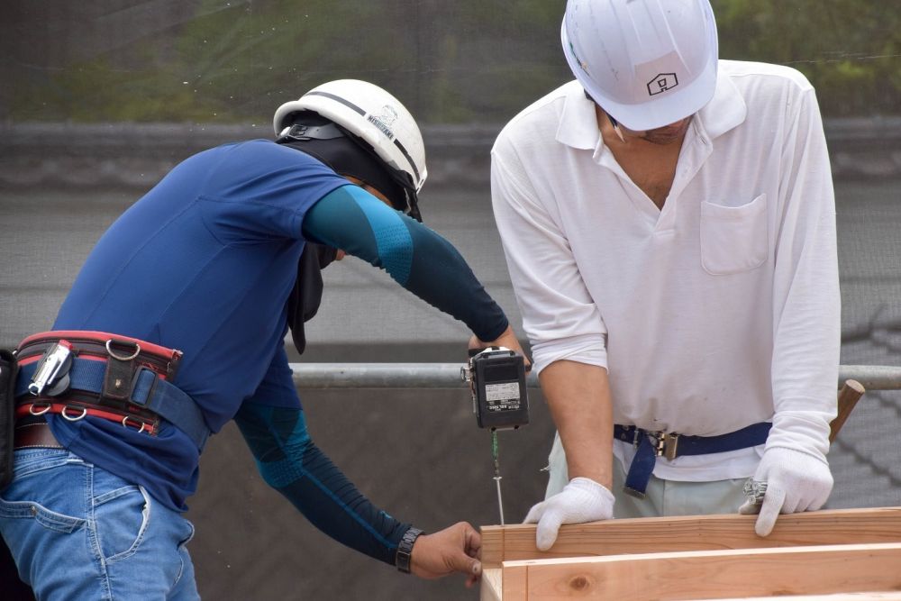 福岡県筑紫野市08　注文住宅建築現場リポート④　～上棟式～