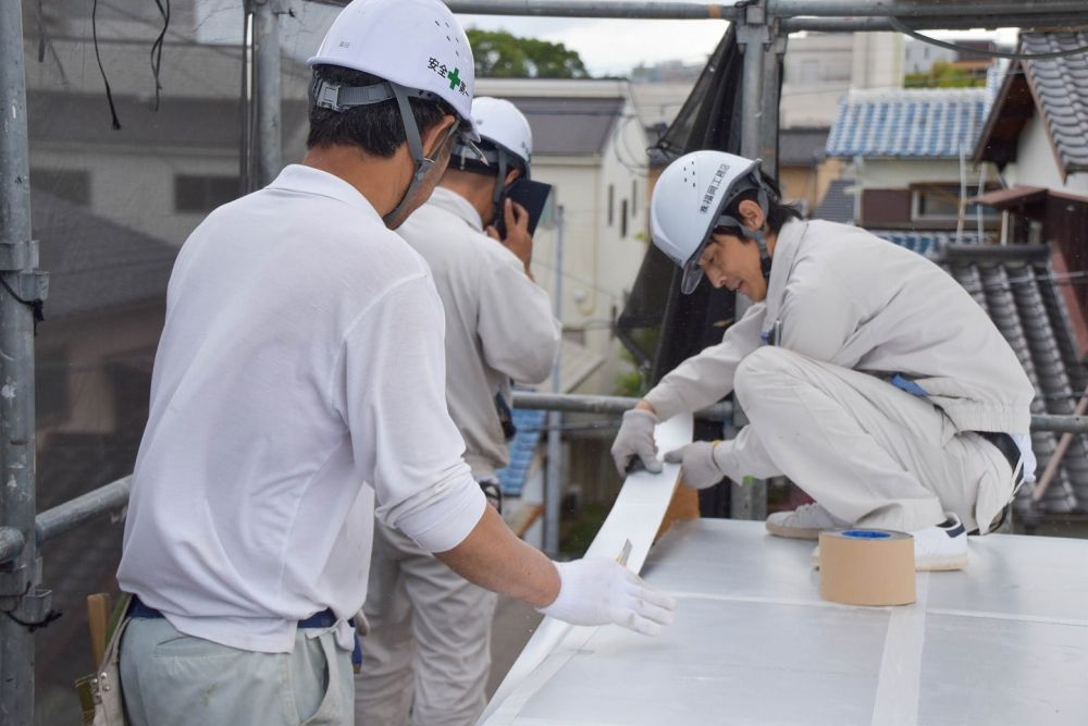 福岡県筑紫野市08　注文住宅建築現場リポート④　～上棟式～