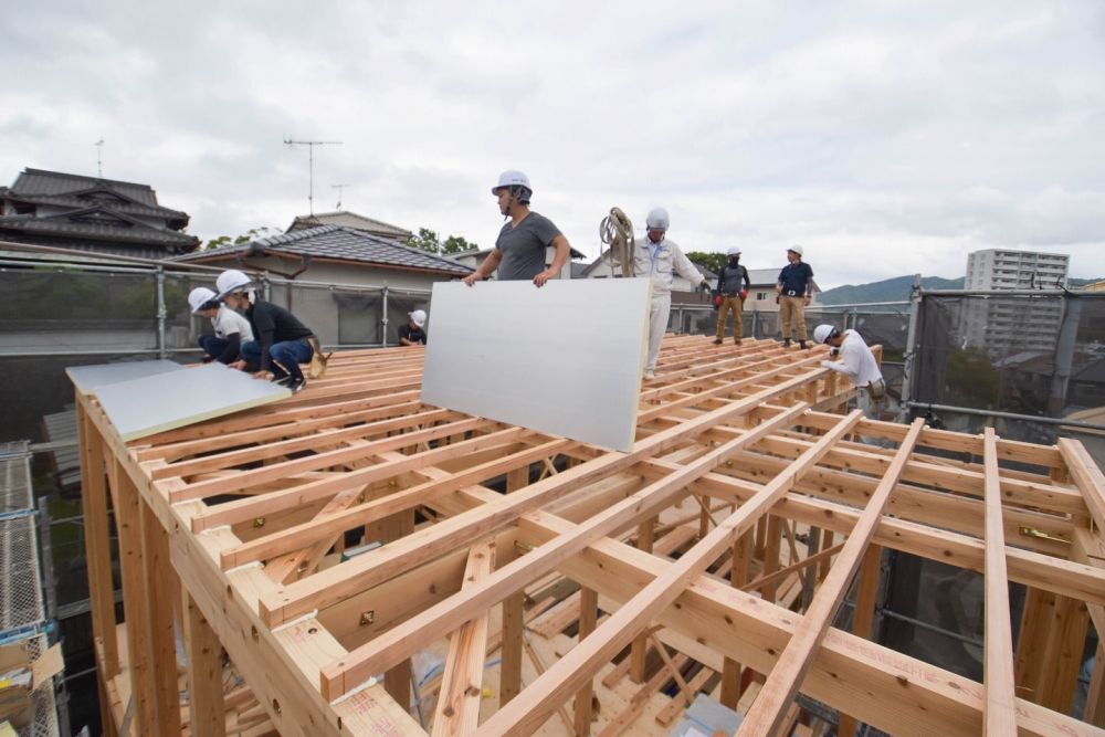 福岡県筑紫野市08　注文住宅建築現場リポート④　～上棟式～