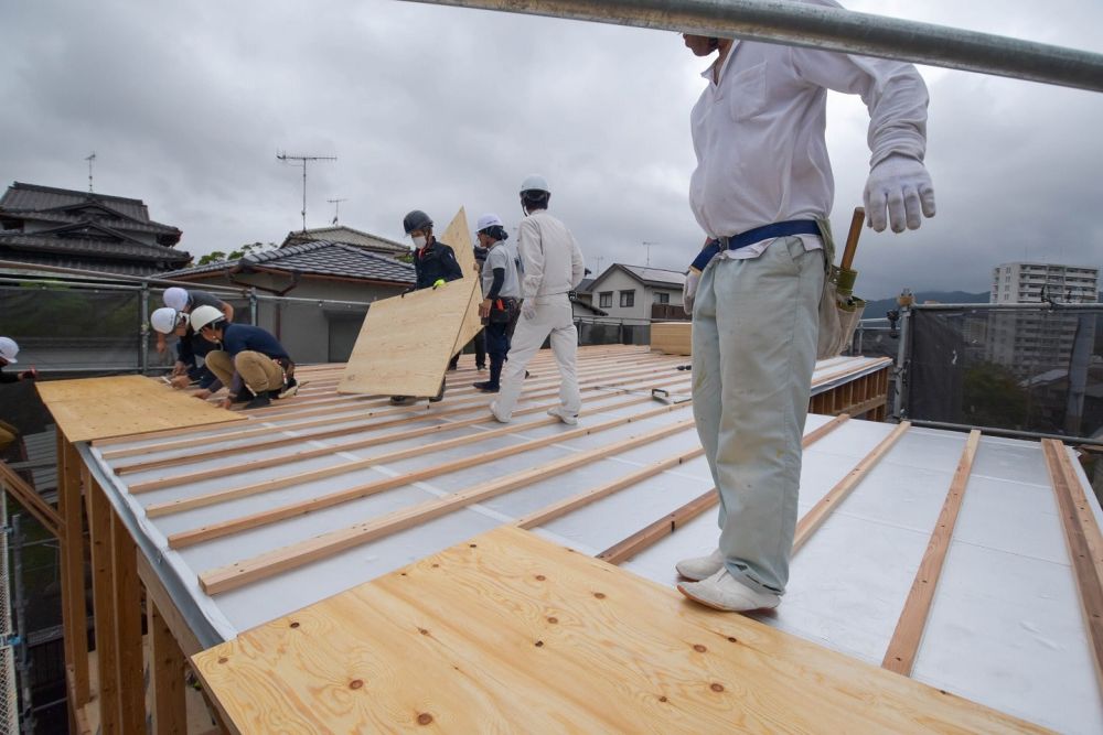 福岡県筑紫野市08　注文住宅建築現場リポート④　～上棟式～