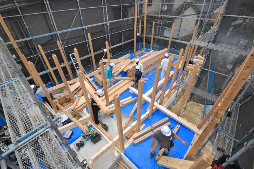 「筑紫野市08」注文住宅現場リポート④【上棟式】
