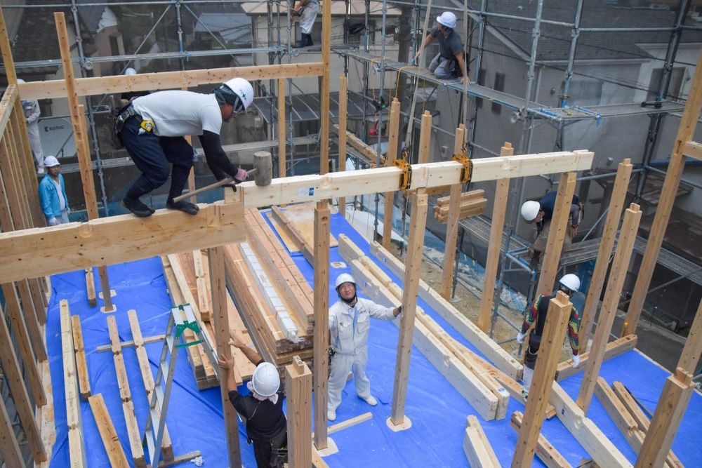 「筑紫野市08」注文住宅現場リポート④【上棟式】