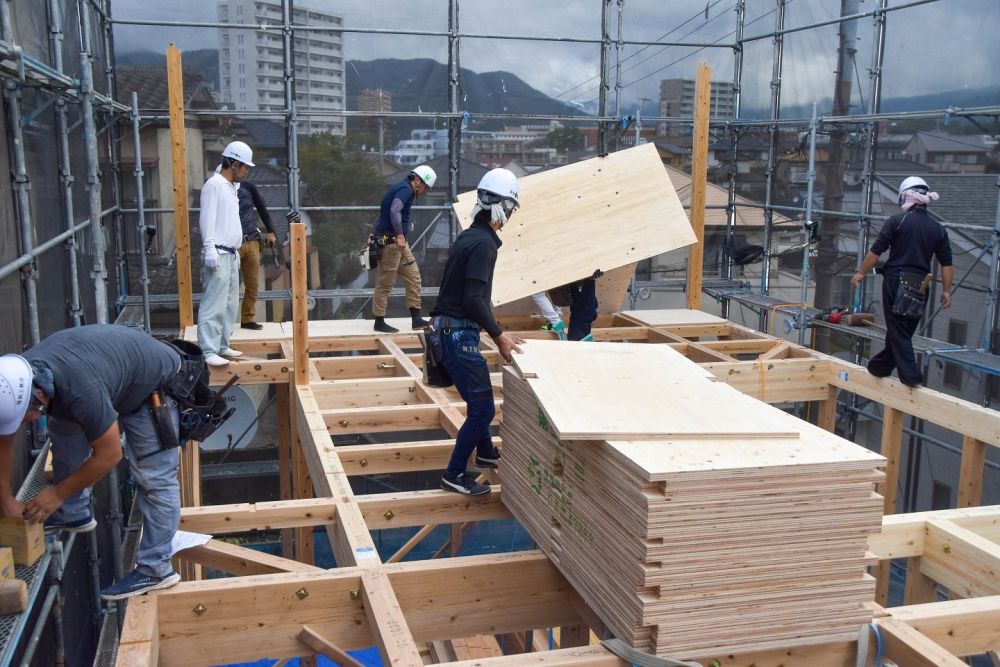 「筑紫野市08」注文住宅現場リポート④【上棟式】