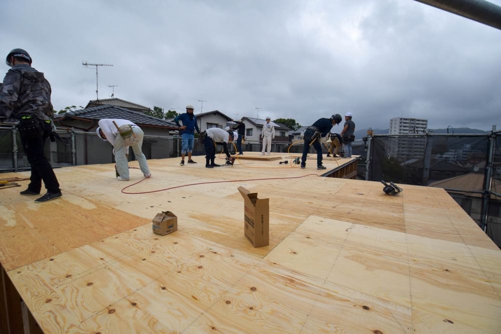 福岡県筑紫野市08　注文住宅建築現場リポート④　～上棟式～