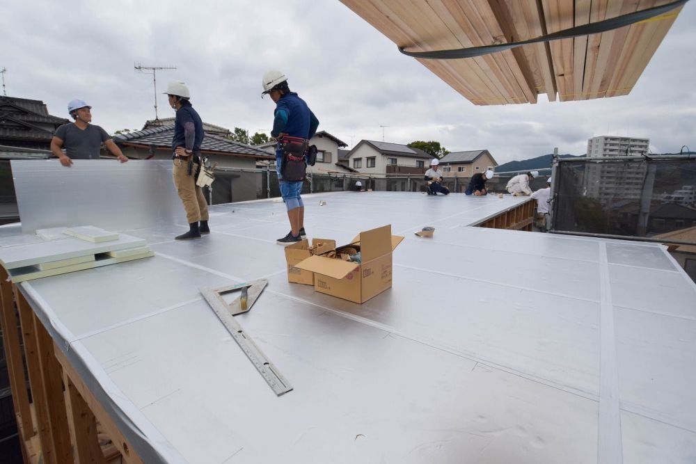 福岡県筑紫野市08　注文住宅建築現場リポート④　～上棟式～