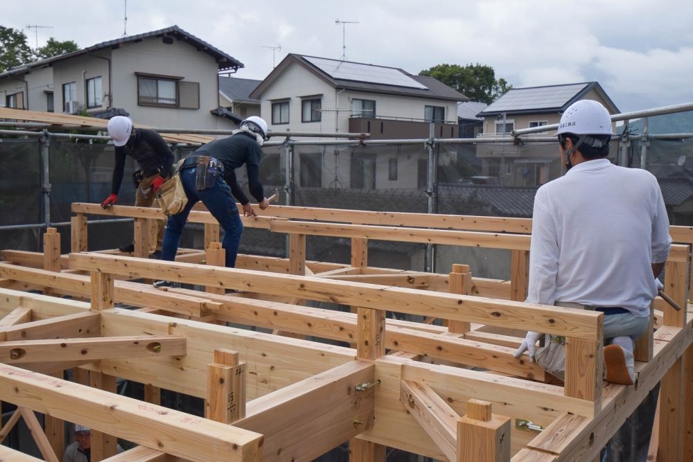「筑紫野市08」注文住宅現場リポート④【上棟式】