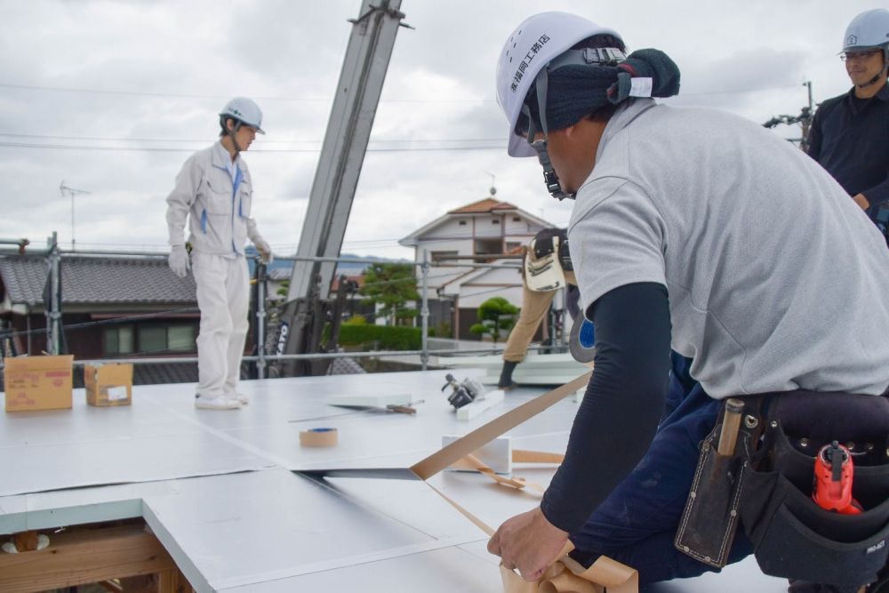 福岡県筑紫野市08　注文住宅建築現場リポート④　～上棟式～