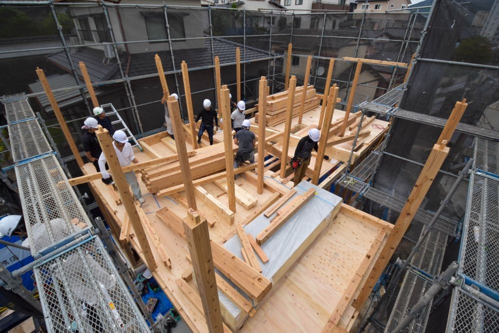 「筑紫野市08」注文住宅現場リポート④【上棟式】