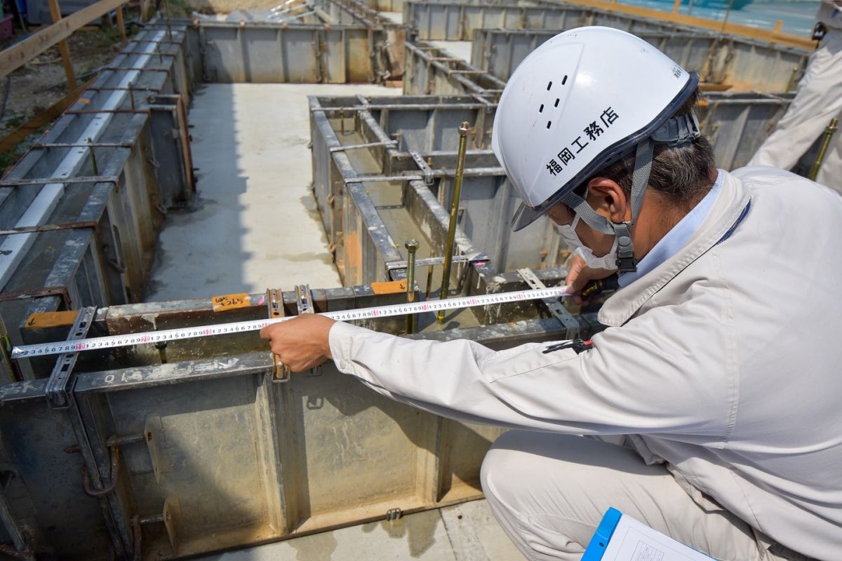 福岡県糟屋郡志免町05　注文住宅建築現場リポート②　～基礎工事・立ち上がりコン～