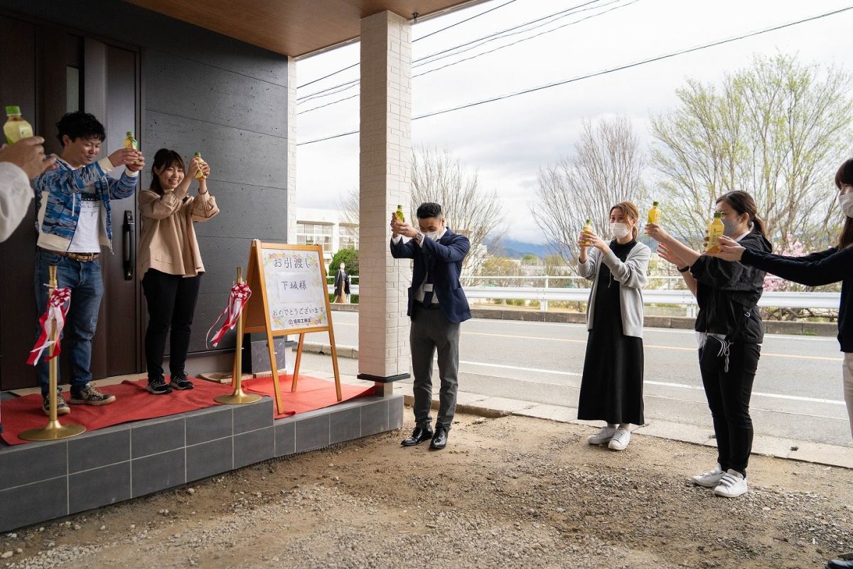 福岡県春日市11　注文住宅建築現場リポート⑦　～お引き渡し式～