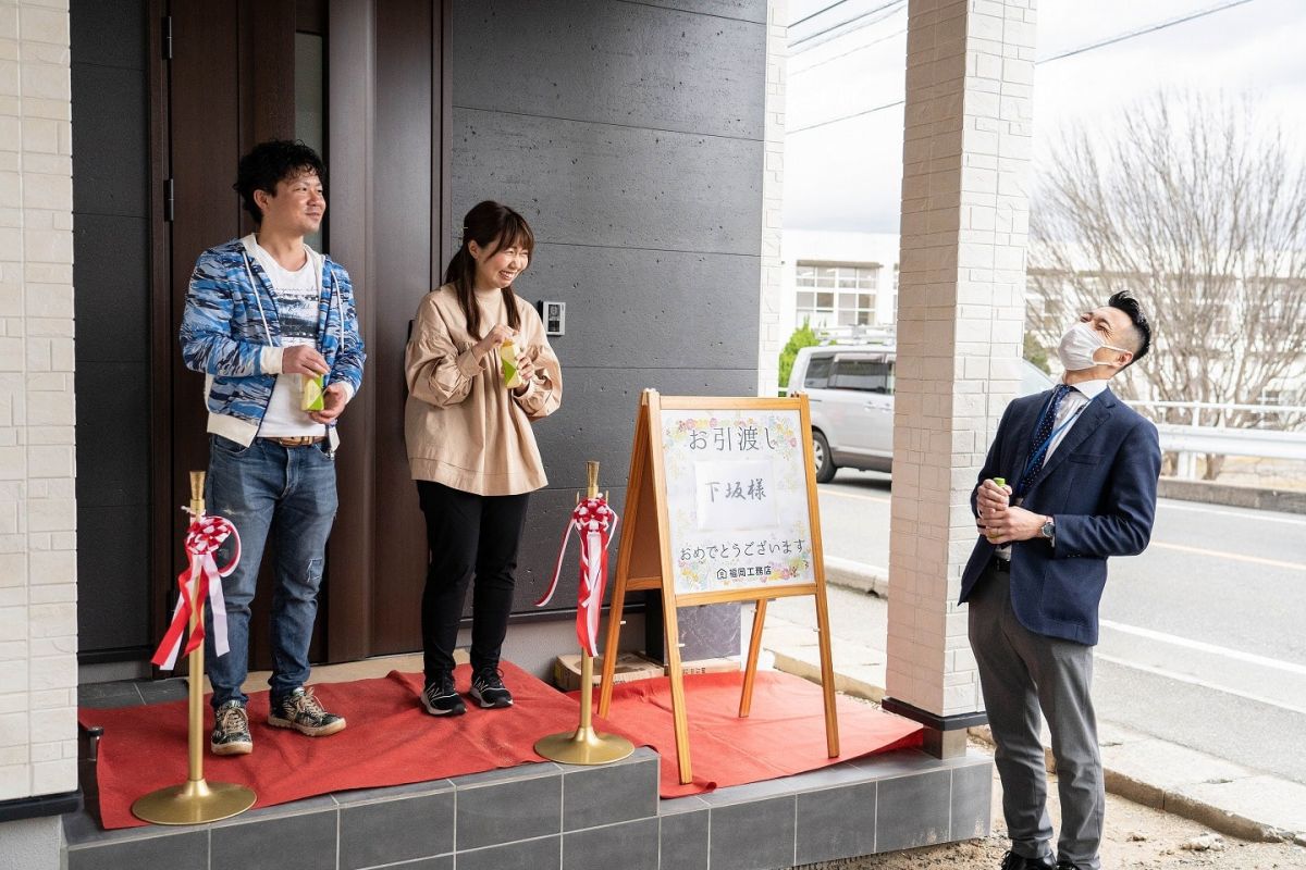 福岡県春日市11　注文住宅建築現場リポート⑦　～お引き渡し式～