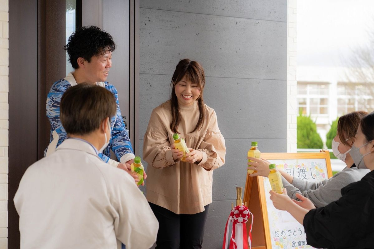 福岡県春日市11　注文住宅建築現場リポート⑦　～お引き渡し式～