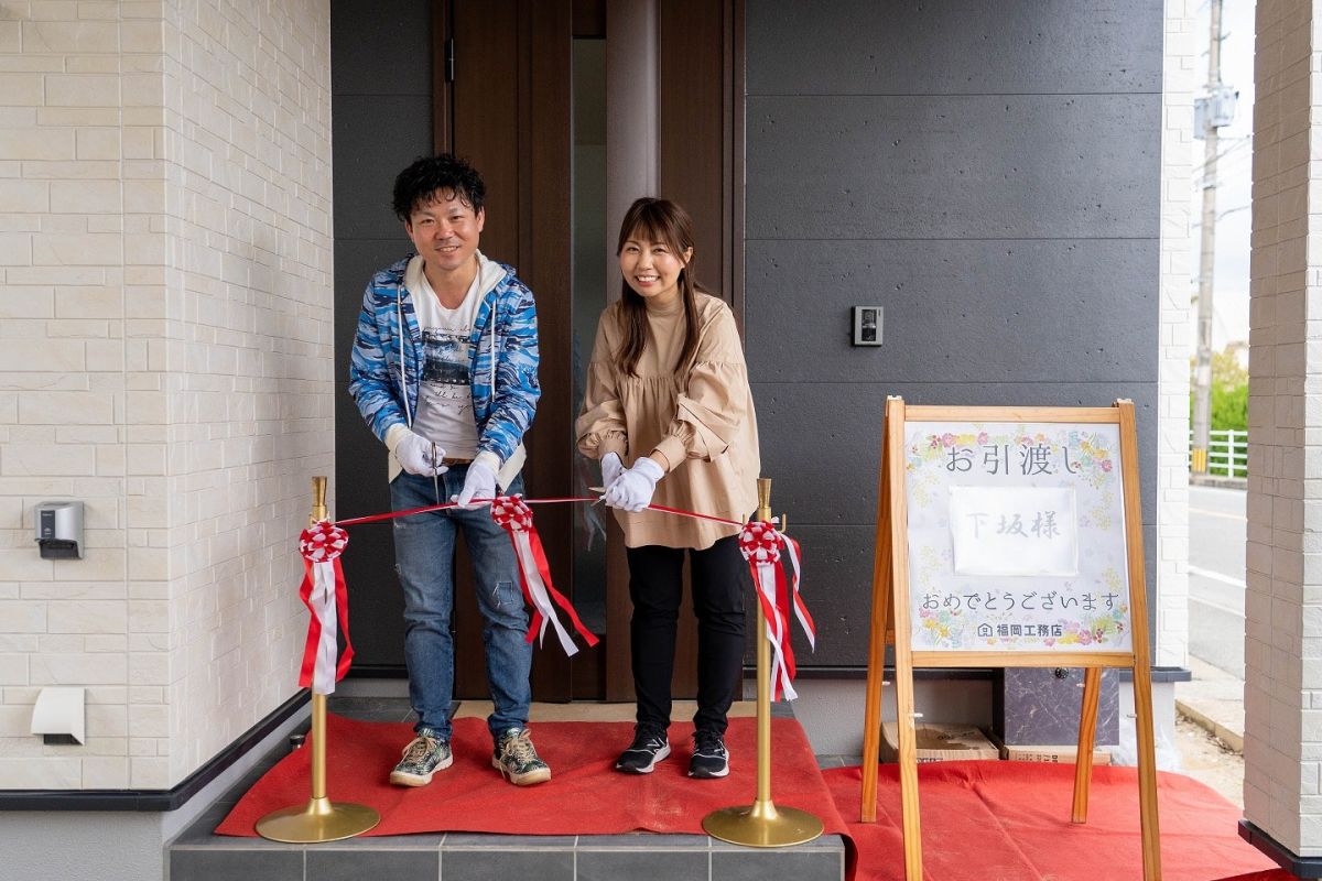 「春日市11」注文住宅現場リポート⑦【お引き渡し式】