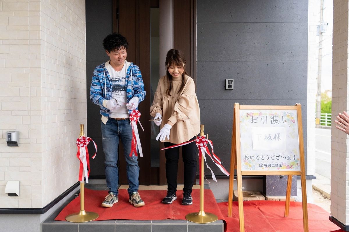 「春日市11」注文住宅現場リポート⑦【お引き渡し式】