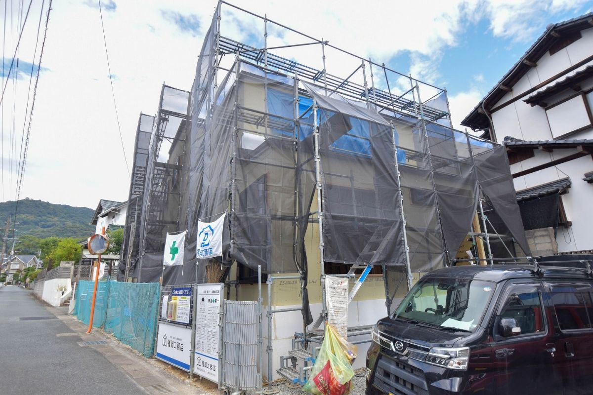 福岡県太宰府市11　注文住宅建築現場リポート④　～木工事・下地施工～