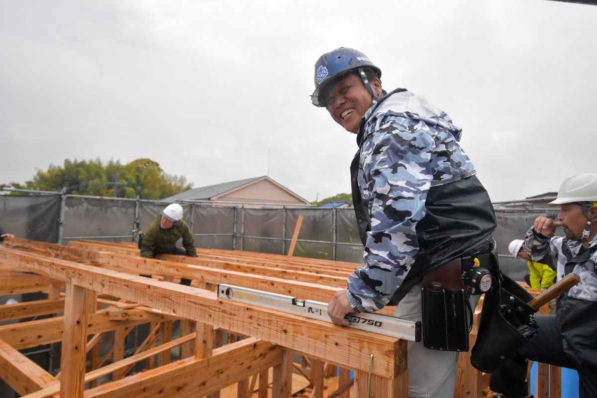「春日市10」注文住宅現場リポート③【上棟式】
