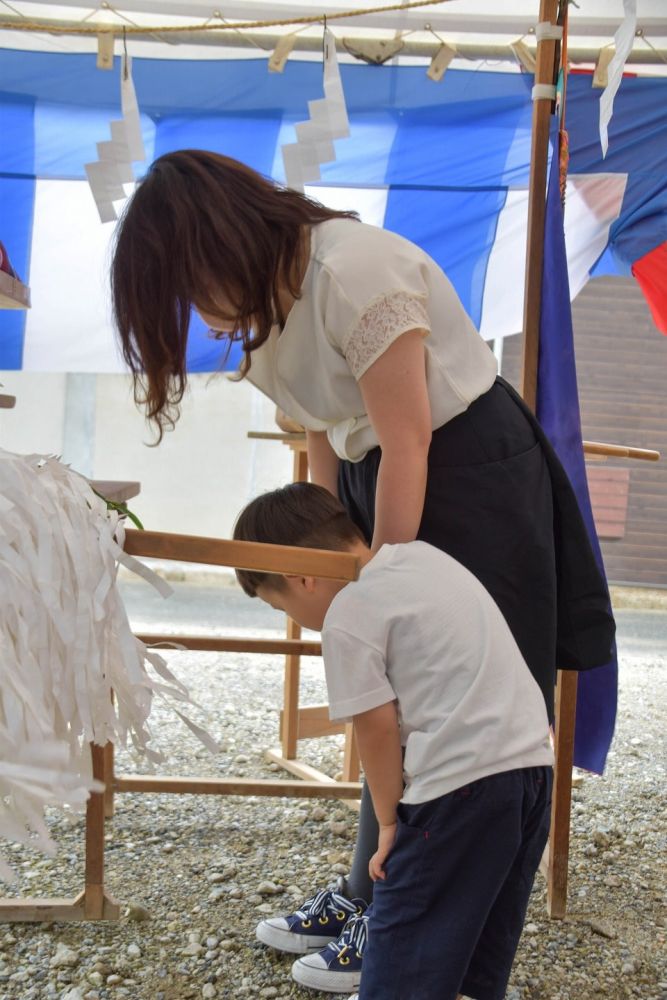 福岡市南区20　注文住宅建築現場リポート①　～地鎮祭～