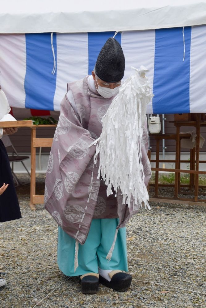 福岡市南区20　注文住宅建築現場リポート①　～地鎮祭～