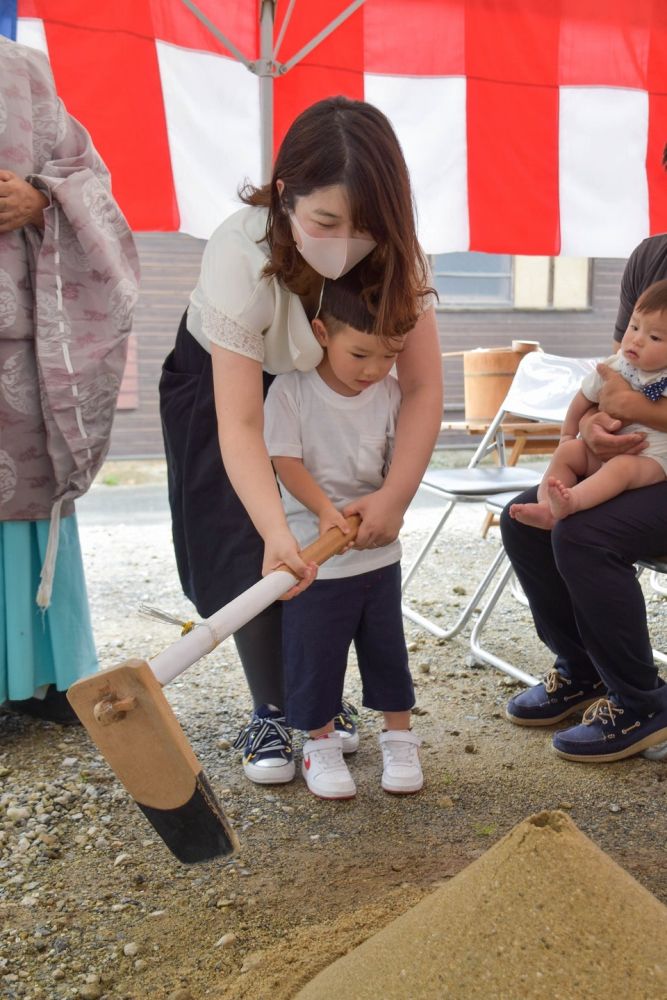 「福岡市南区20」注文住宅現場リポート①【地鎮祭】