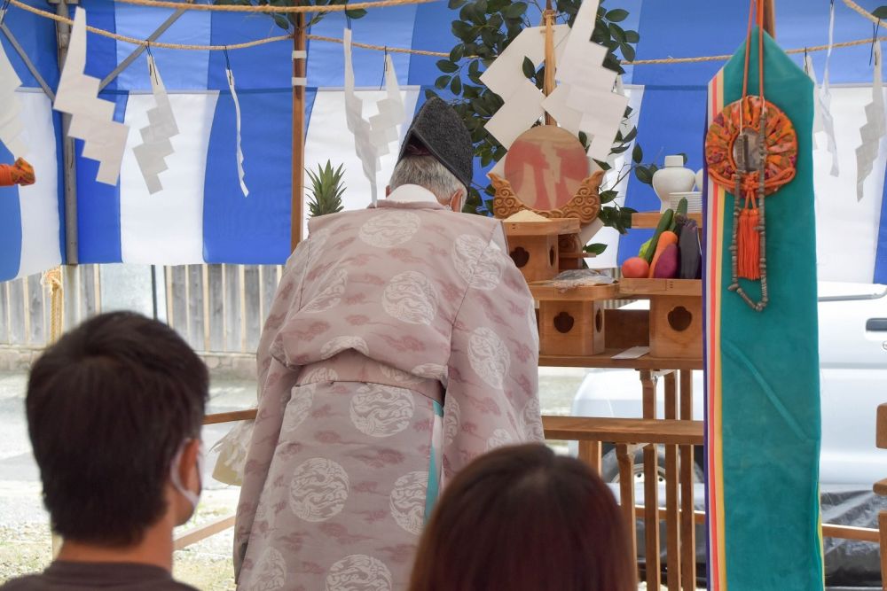 「福岡市南区20」注文住宅現場リポート①【地鎮祭】