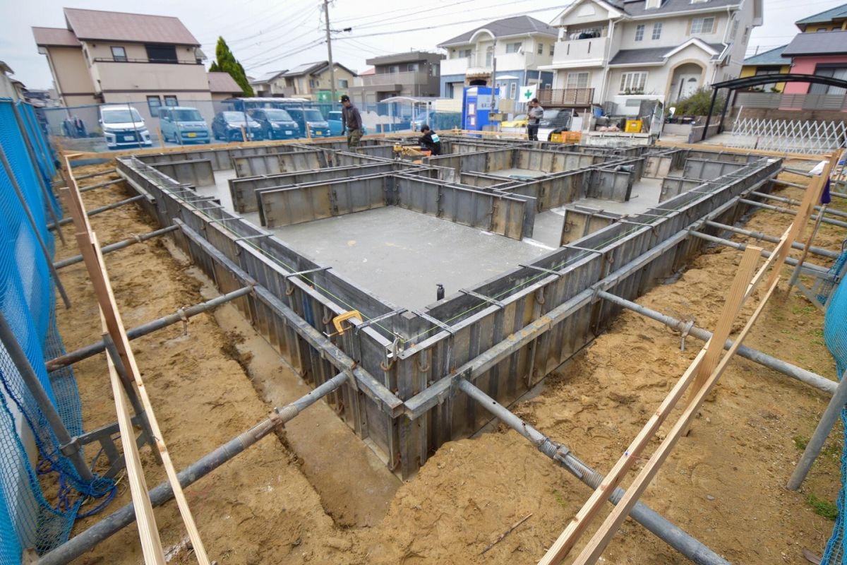 福岡県北九州市若松区03　注文住宅建築現場リポート②　～基礎工事～