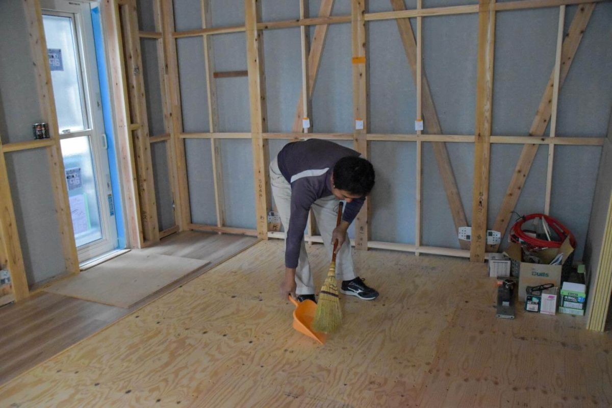 「福岡市城南区08」注文住宅現場リポート⑥【木工事】【気密処理】