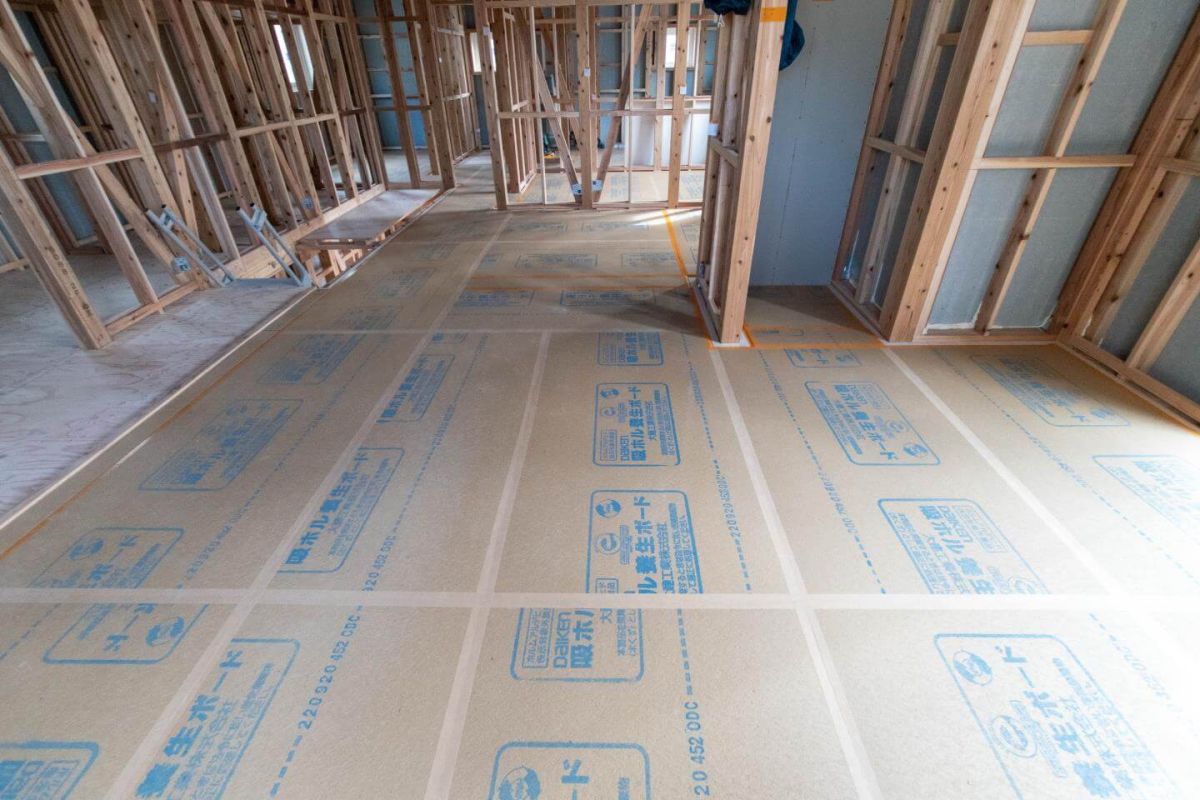 「福岡市城南区08」注文住宅現場リポート⑥【木工事】【気密処理】
