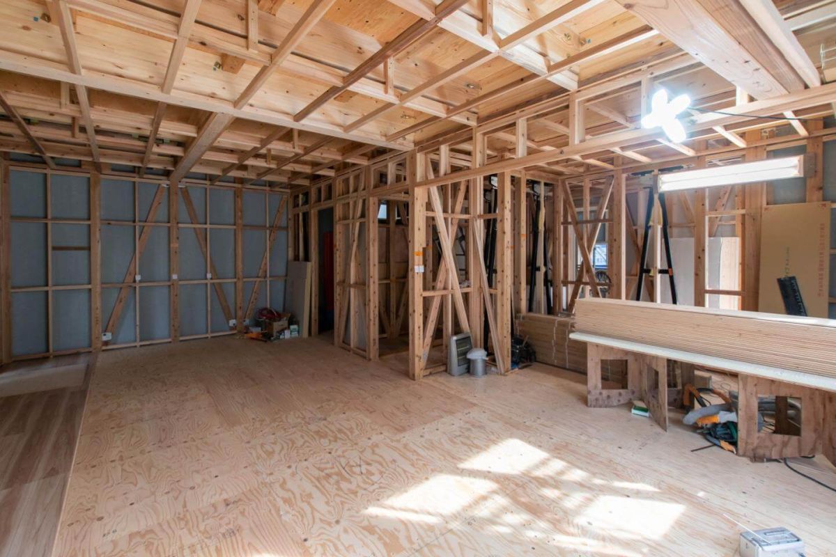「福岡市城南区08」注文住宅現場リポート⑥【木工事】【気密処理】